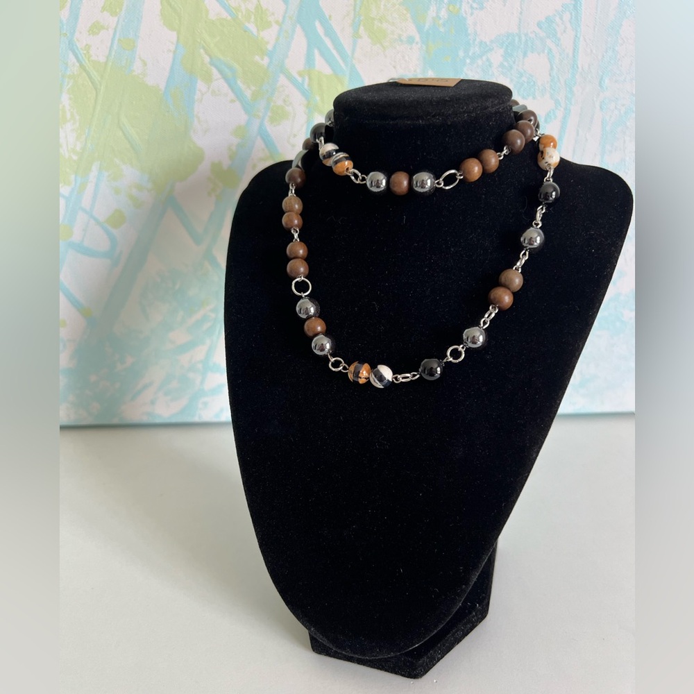 “Sam” Gemstone necklace by JILpeaces